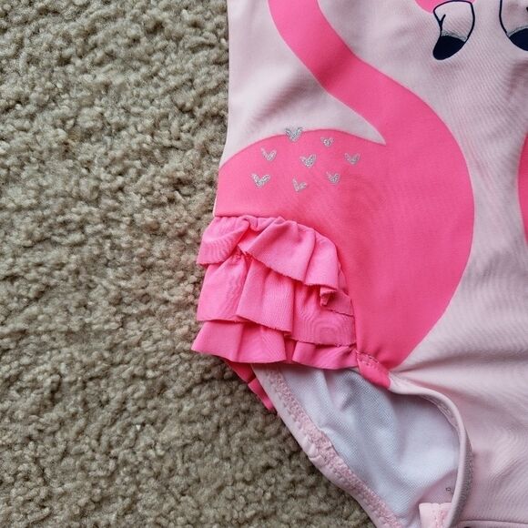 CARTER'S Just One You Flamingo Girls Swimsuit NWT - Picture 5 of 6